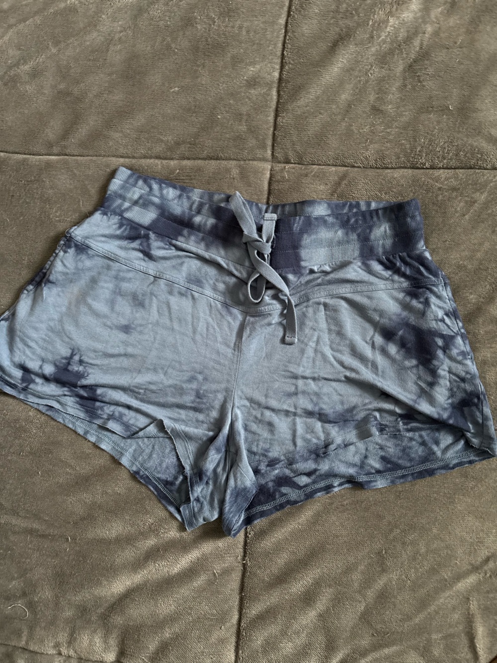 JoyLab Blue Tie-Dye Athletic Lounge Shorts